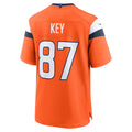 D.Broncos #87 Dane Key Orange Team Game jersey BUTLER
