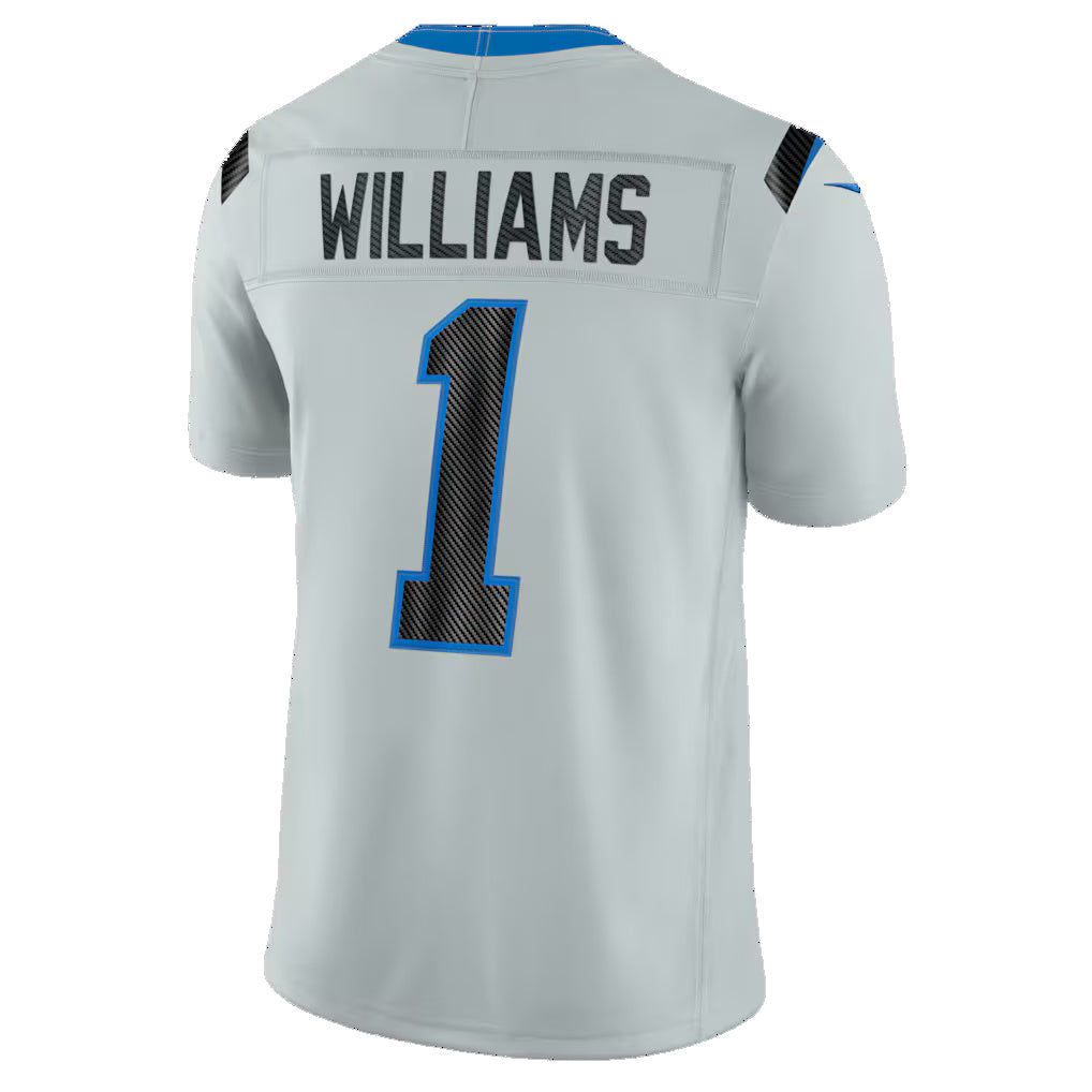 D.Lions #1 Jameson Williams Silver 2026 Rivalries Collection Stitched Limited Jersey BUTLER