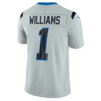 D.Lions #1 Jameson Williams Silver 2026 Rivalries Collection Stitched Limited Jersey BUTLER