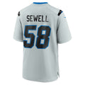 D.Lions #58 Penei Sewell Silver 2026 Rivalries Collection Game Jersey BUTLER