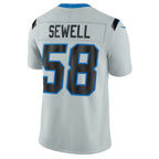 D.Lions #58 Penei Sewell Silver 2026 Rivalries Collection Stitched Limited Jersey BUTLER