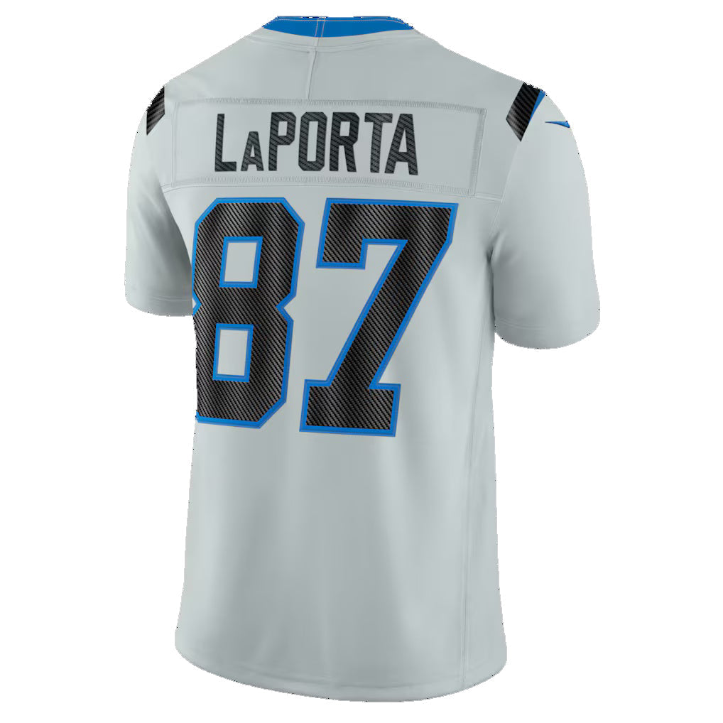 D.Lions #87 Sam LaPorta Silver 2026 Rivalries Collection Stitched Limited Jersey BUTLER