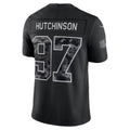 D.Lions #97 Aidan Hutchinson Black 2026 Salute to Service Stitched Limited jersey BUTLER
