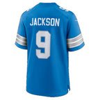 D.Lions #9 Lucky Jackson Blue Team Game jersey BUTLER