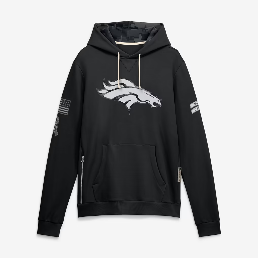 D.Broncos 2026 Salute To Service Club Pullover Hoodie Cheap sale Birthday and Christmas gifts Stitched American Jersey BUTLER