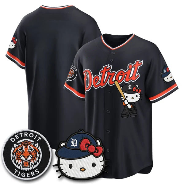 Detroit Tigers Black BUTLER Meow KT Edition Vapor Limited Stitched Jersey