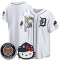 Detroit Tigers White BUTLER Meow KT Edition Vapor Limited Stitched Jersey