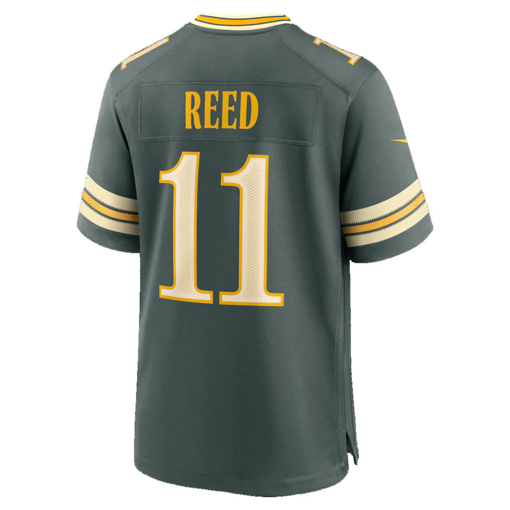 GB.Packers #11 Jayden Reed Green 2026 Rivalries Collection Game Jersey BUTLER