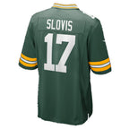 GB.Packers #17 Kedon Slovis Green Team Game jersey BUTLER