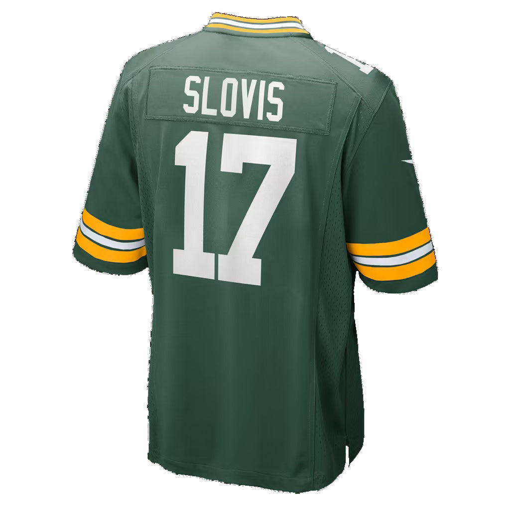 GB.Packers #17 Kedon Slovis Green Team Game jersey BUTLER