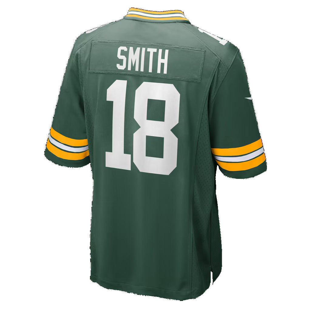 GB.Packers #18 Jonnu Smith Green Team Game jersey BUTLER