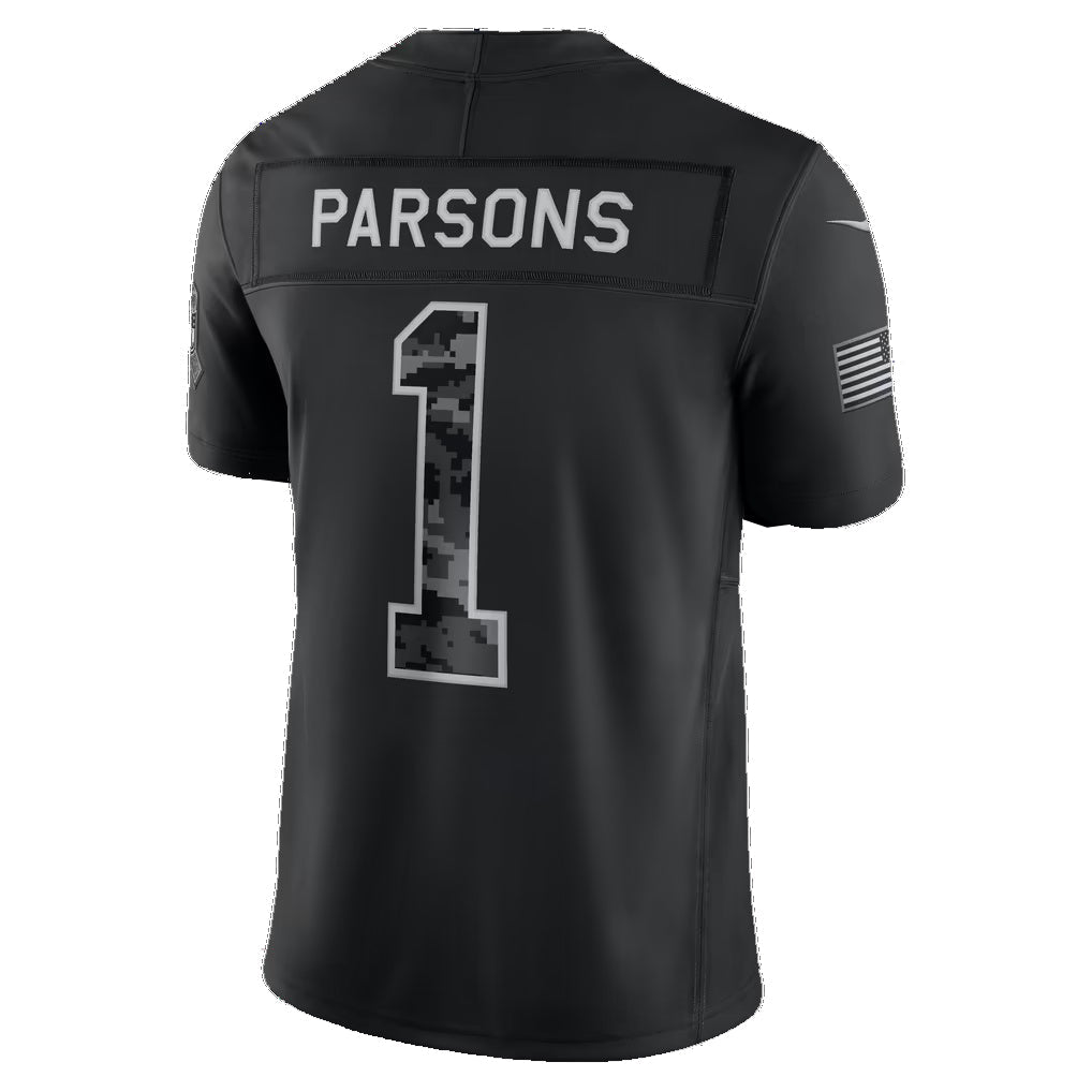 GB.Packers #1 Micah Parsons Black 2026 Salute to Service Stitched Limited jersey BUTLER