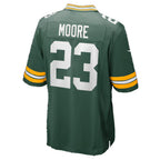 GB.Packers #23 Skyy Moore Green Team Game jersey BUTLER
