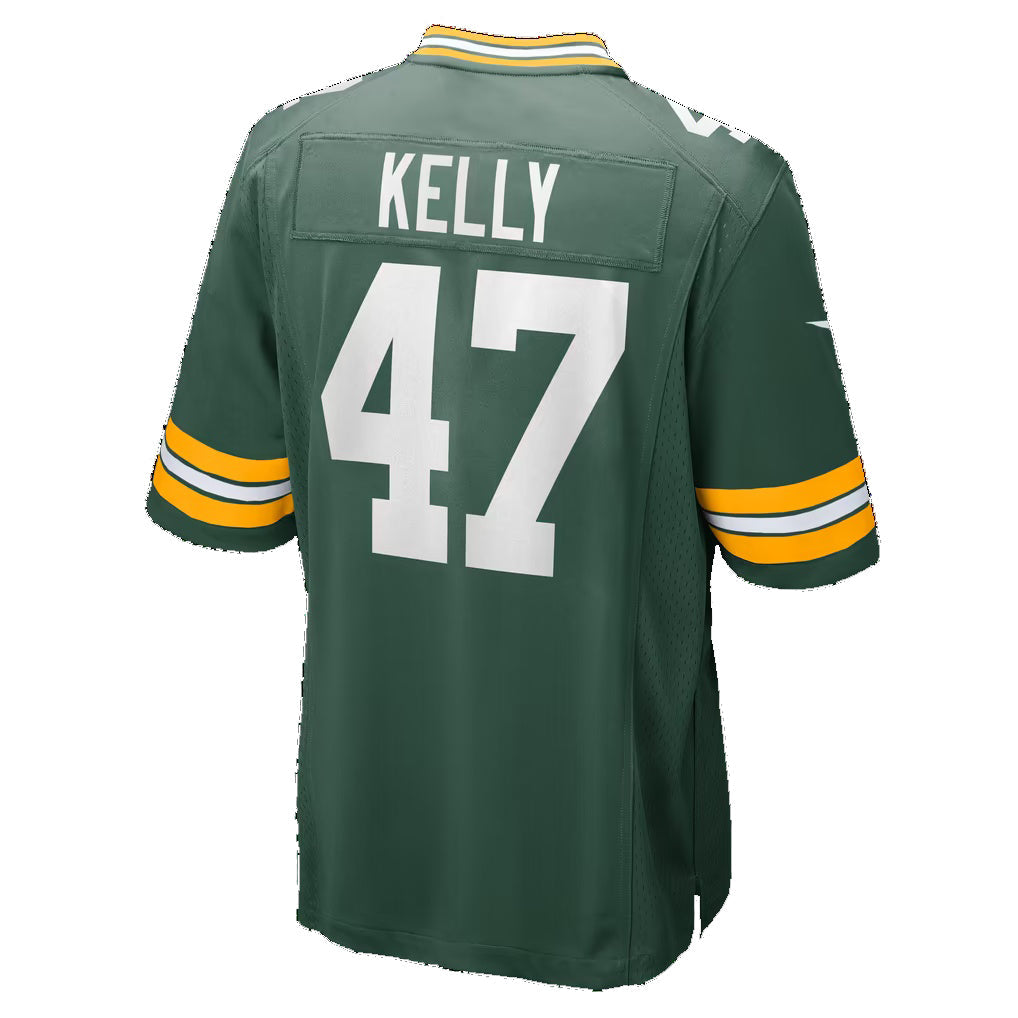 GB.Packers #47 Nyjalik Kelly Green Team Game jersey BUTLER