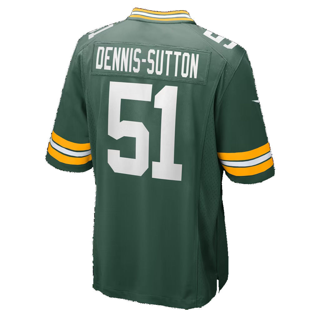 GB.Packers #51 Dani Dennis-Sutton Green Team Game jersey BUTLER