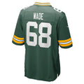 GB.Packers #68 Dillon Wade Green Team Game jersey BUTLER
