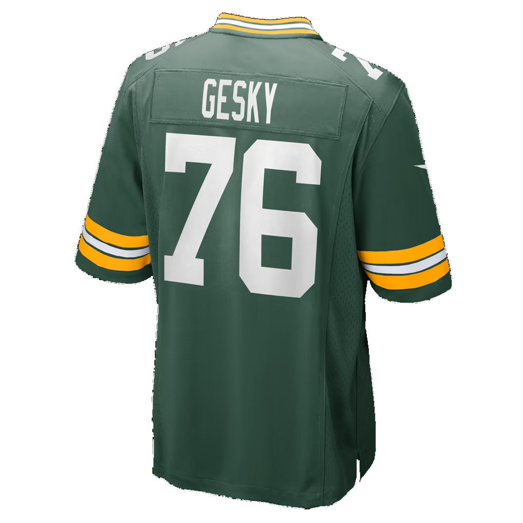 GB.Packers #76 Josh Gesky Green Team Game jersey BUTLER