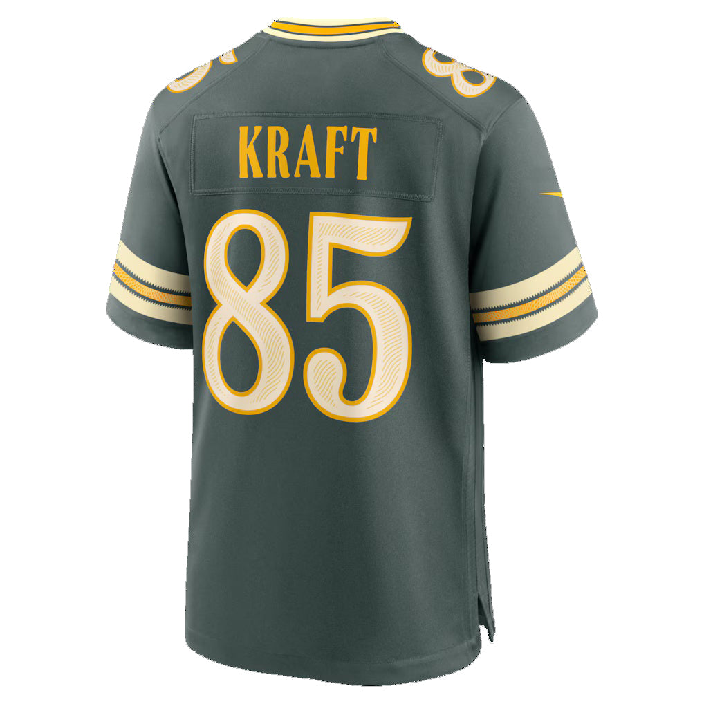 GB.Packers #85 Tucker Kraft Green 2026 Rivalries Collection Game Jersey BUTLER