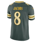 GB.Packers #8 Josh Jacobs Green 2026 Rivalries Collection Stitched Limited Jersey BUTLER