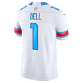 H.Texans #1 Tank Dell White 2026 Rivalries Collection Stitched Limited Jersey BUTLER