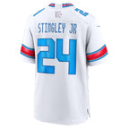 H.Texans #24 Derek Stingley Jr. White 2026 Rivalries Collection Game Jersey BUTLER