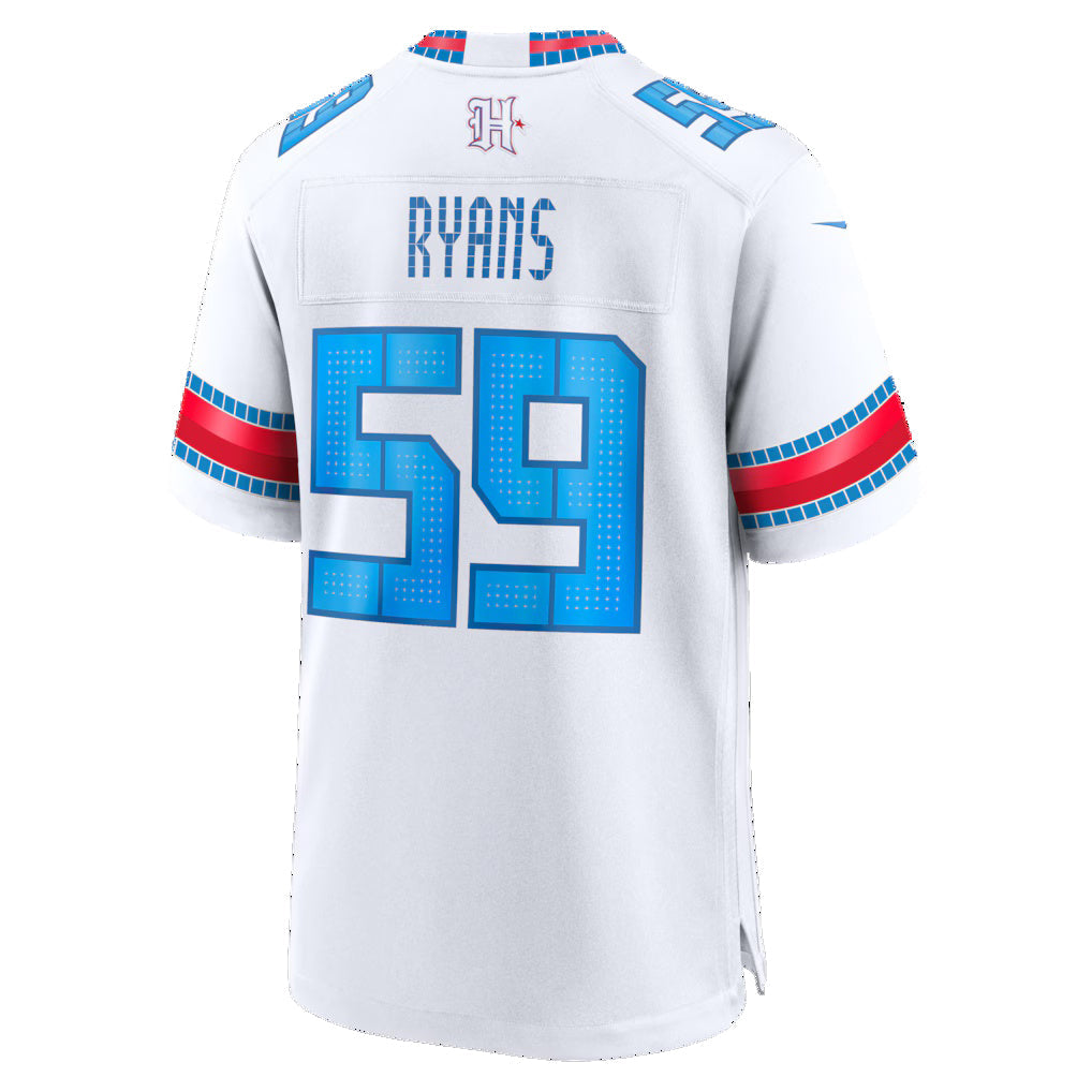 H.Texans #59 DeMeco Ryans White 2026 Rivalries Collection Game Jersey BUTLER