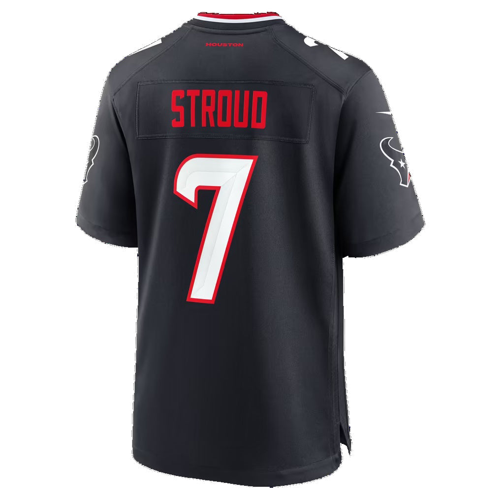 H.Texans #7 C.J. Stroud Navy Team 25th Season Game jersey BUTLER
