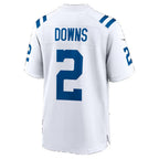 IN.Colts #2 Josh Downs White BUTLER Game Player Jersey