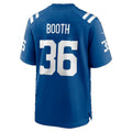 IN.Colts #36 Davon Booth Royal Team Game jersey BUTLER