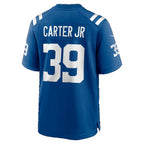 IN.Colts #39 Rob Carter Jr. Royal Team Game jersey BUTLER