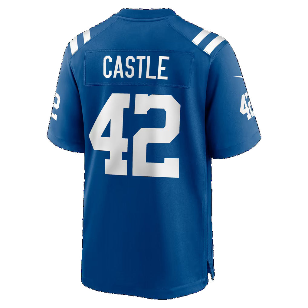 IN.Colts #42 Anderson Castle Royal Team Game jersey BUTLER