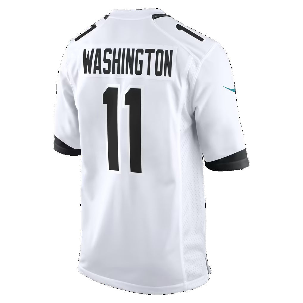 J.Jaguars #11 Parker Washington White BUTLER Game Jersey