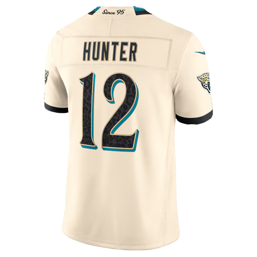 J.Jaguars #12 Travis Hunter Natural 2026 Rivalries Collection Stitched Limited Jersey BUTLER