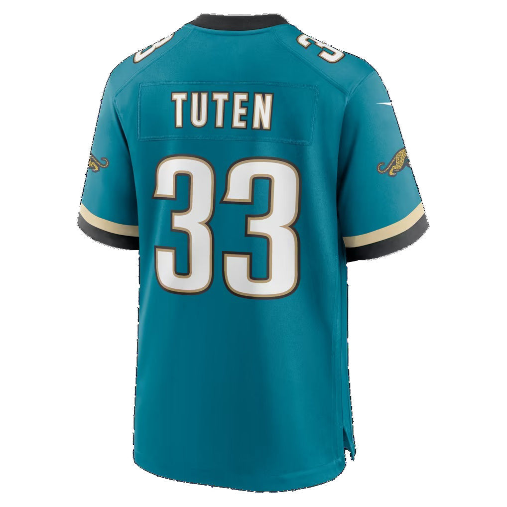 J.Jaguars #33 Bhayshul Tuten Teal BUTLER Alternate 2 Game Jersey