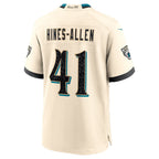 J.Jaguars #41 Josh Hines-Allen Natural 2026 Rivalries Collection Game Jersey BUTLER