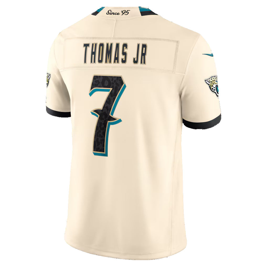 J.Jaguars #7 Brian Thomas Jr. Natural 2026 Rivalries Collection Stitched Limited Jersey BUTLER