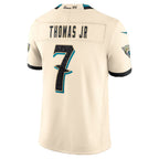J.Jaguars #7 Brian Thomas Jr. Natural 2026 Rivalries Collection Stitched Limited Jersey BUTLER