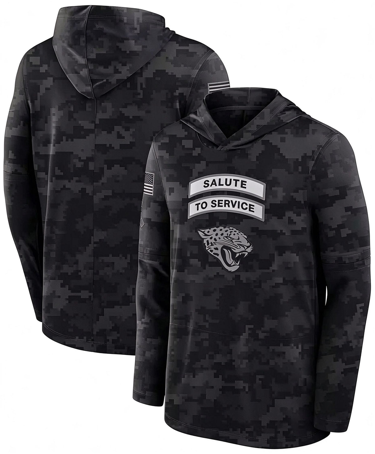 J.Jaguars 2026 Salute To Service Club Pullover Hoodie Cheap sale Birthday and Christmas gifts Stitched American Jersey BUTLER