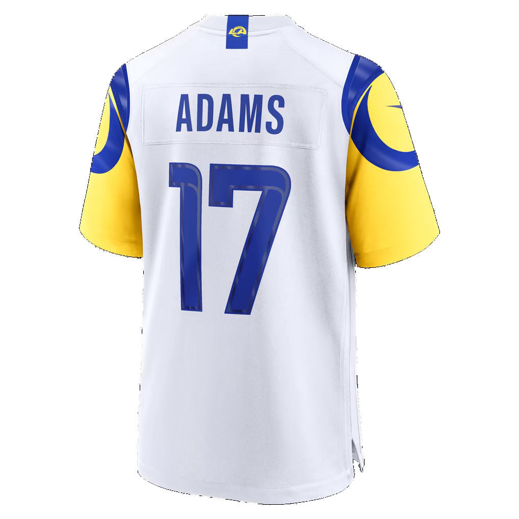 LA.Rams #17 Davante Adams White BUTLER Game Jersey