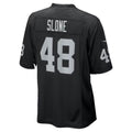 LV.Raiders #48 Cian Slone Black Team Game jersey BUTLER