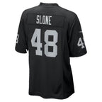 LV.Raiders #48 Cian Slone Black Team Game jersey BUTLER