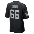 LV.Raiders #66 Trey Zuhn III Black Team Game jersey BUTLER