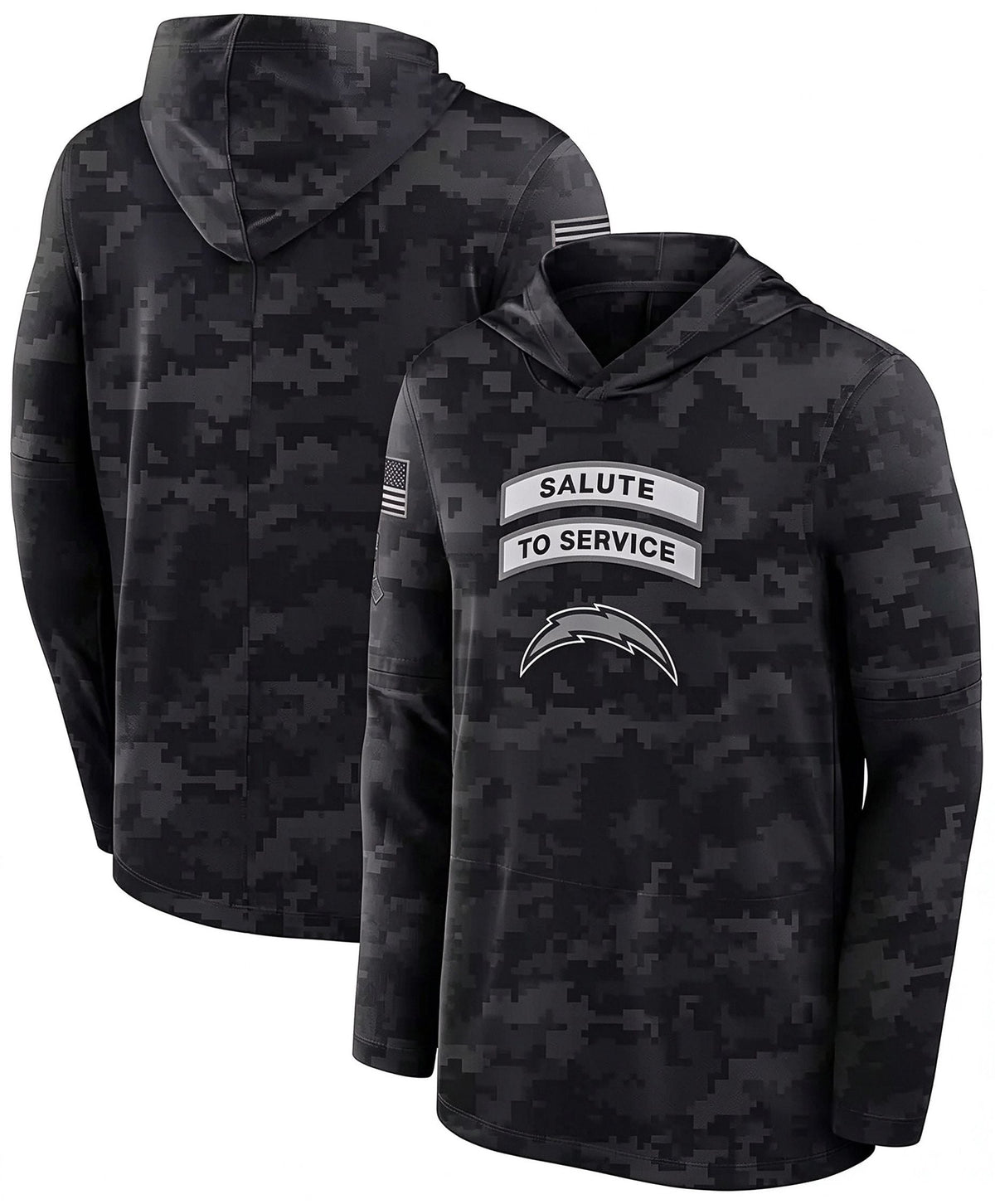 LA.Chargers 2026 Salute To Service Club Pullover Hoodie Cheap sale Birthday and Christmas gifts Stitched American Jersey BUTLER