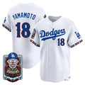 Los Angeles Dodgers #18 Yoshinobu Yamamoto x Dia De Los Muertos White 2026 Baseballjersey BUTLER