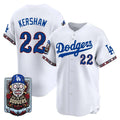 Los Angeles Dodgers #22 Clayton Kershaw x Dia De Los Muertos White 2026 Baseballjersey BUTLER