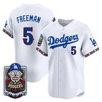 Los Angeles Dodgers #5 Freddie Freeman x Dia De Los Muertos White 2026 Baseballjersey BUTLER