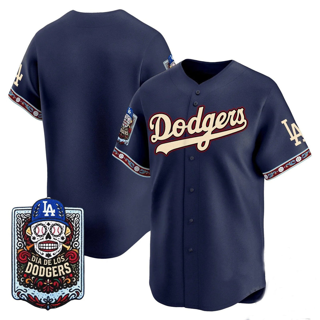 Los Angeles Dodgers x Dia De Los Muertos Navy 2026 Baseballjersey BUTLER