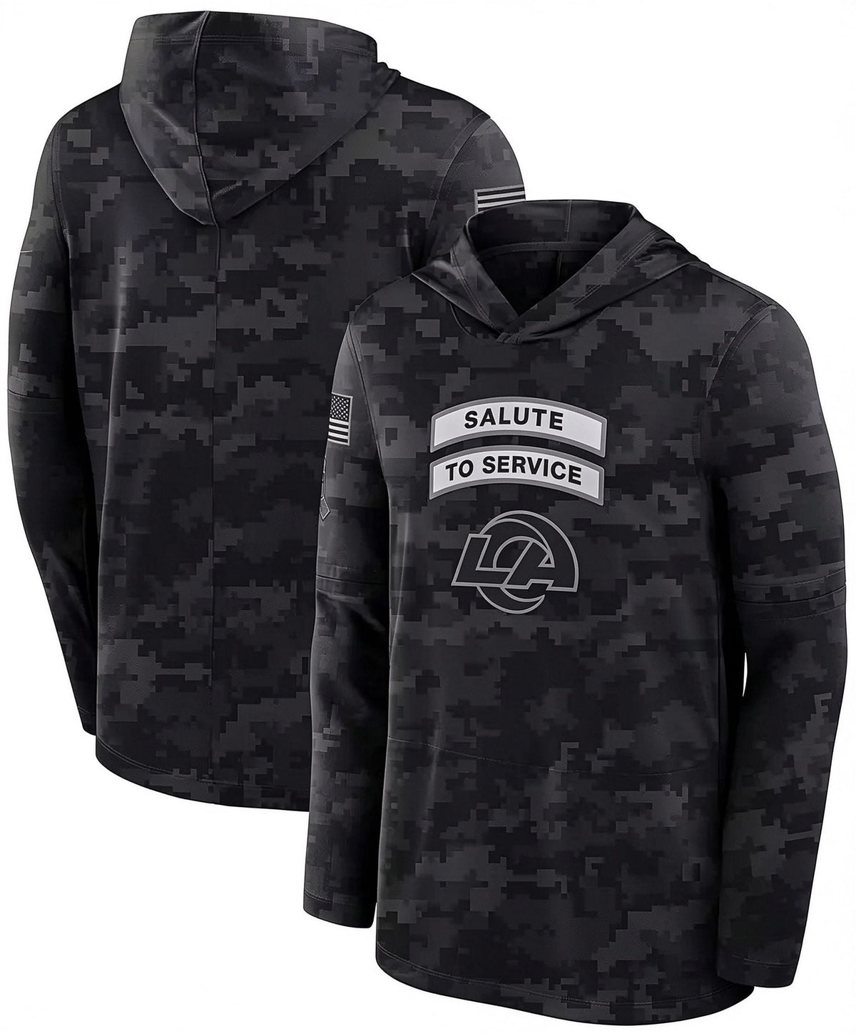 LA.Rams 2026 Salute To Service Club Pullover Hoodie Cheap sale Birthday and Christmas gifts Stitched American Jersey BUTLER