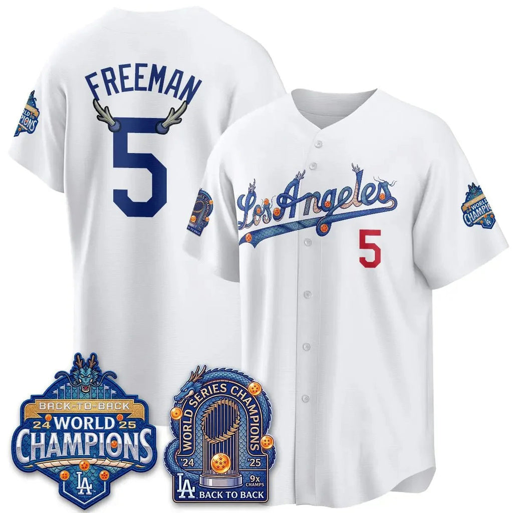 Los Angeles Dodgers #5 Freddie Freeman DB Night White BUTLER 2026 Vapor Jersey - Stitched
