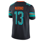 M.Dolphins #13 Dan Marino Navy Rivalries Collection Stitched Limited Jersey BUTLER